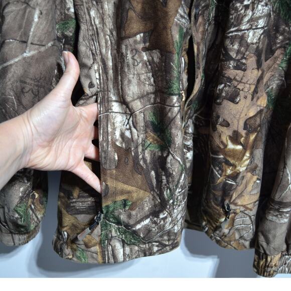 Realtree Xtra Camo Scent Control Hunting Jacket Size XL - Picture 4 of 9